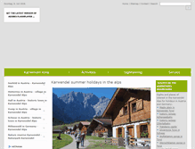 Tablet Screenshot of karwendel-holidays-alps.com